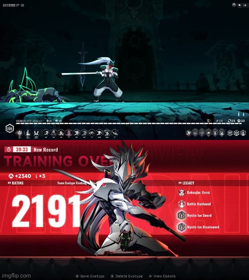 Sweet. | image tagged in blazblue entropy effect,gaming,video games,nintendo switch,screenshots | made w/ Imgflip meme maker