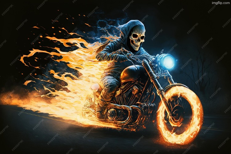 fire-skeleton-rider-motorcycle-scary-ghost-biker-riding-n_788189 | image tagged in fire-skeleton-rider-motorcycle-scary-ghost-biker-riding-n_788189 | made w/ Imgflip meme maker