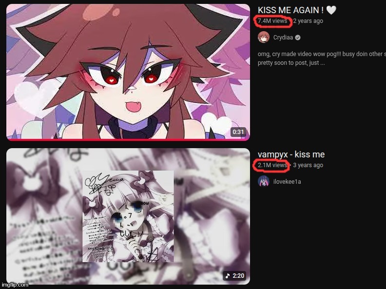 the animation meme is more popular than the original song | made w/ Imgflip meme maker