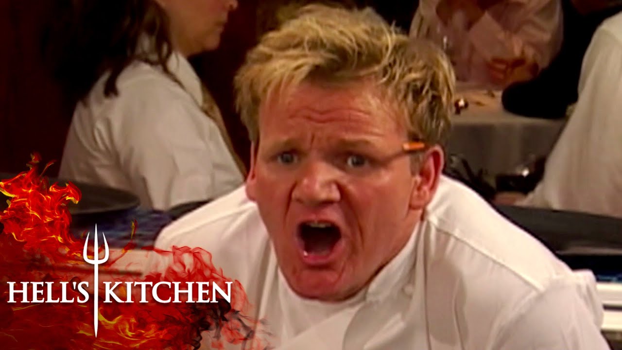 Gordon Ramsay lamb sauce Blank Meme Template