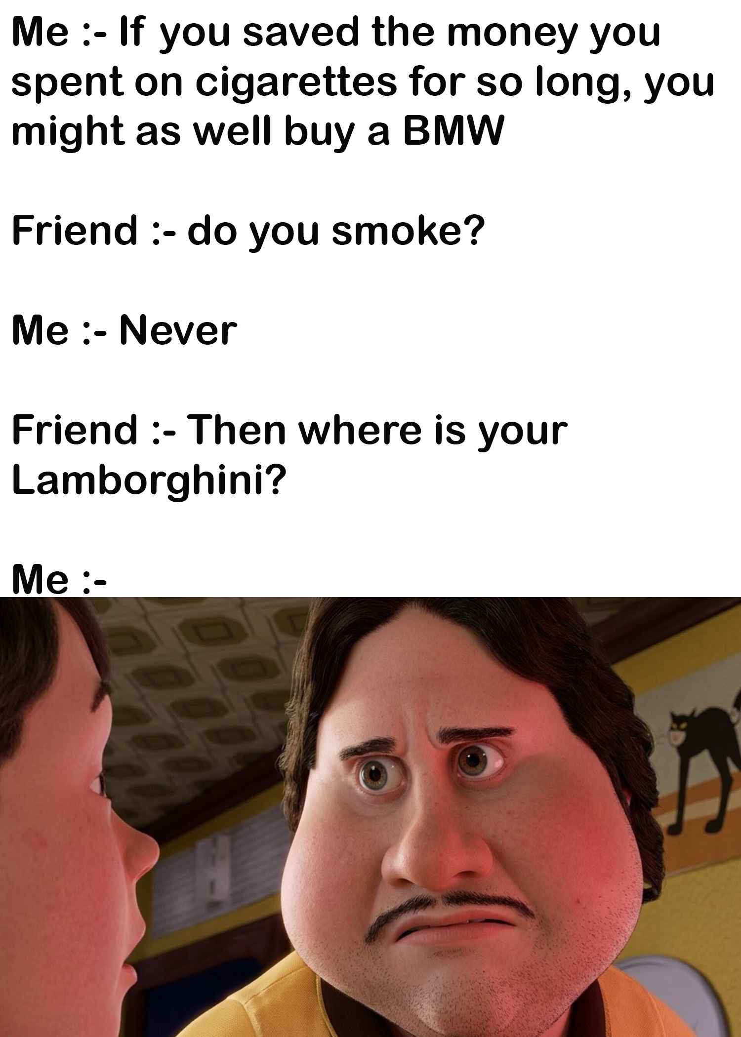 Monster House memes Blank Meme Template