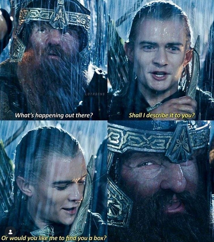Gimli box Blank Meme Template