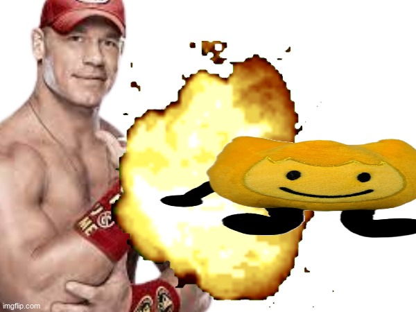 ME WRESTLING WITH JOHN CENA | me wrestling with john cena | image tagged in bfdi,john cena | made w/ Imgflip meme maker