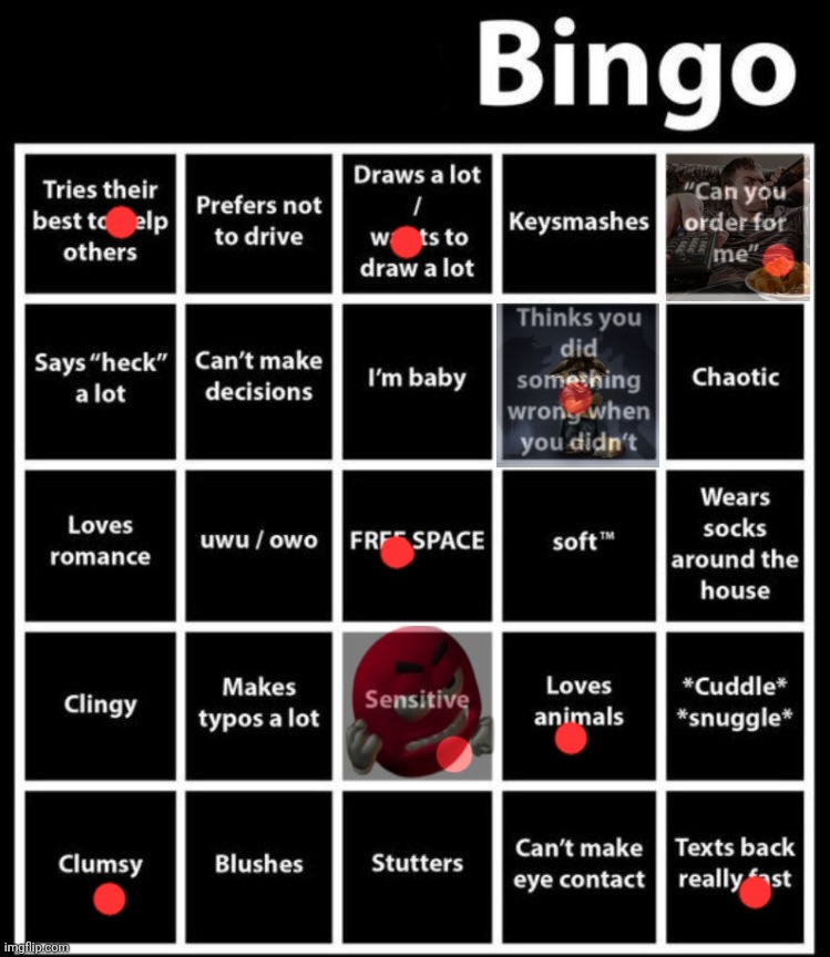 For like 3 of these I added images that represent how I do it | made w/ Imgflip meme maker