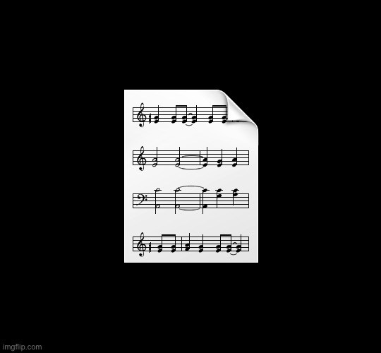 Music file | image tagged in music file | made w/ Imgflip meme maker