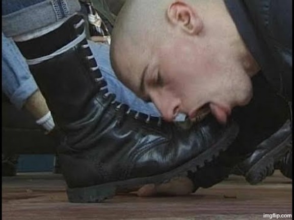 Boot Licker | image tagged in boot licker | made w/ Imgflip meme maker