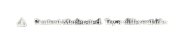 Content Moderated Blank Meme Template