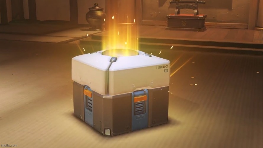 Overwatch Loot Box | image tagged in overwatch loot box | made w/ Imgflip meme maker