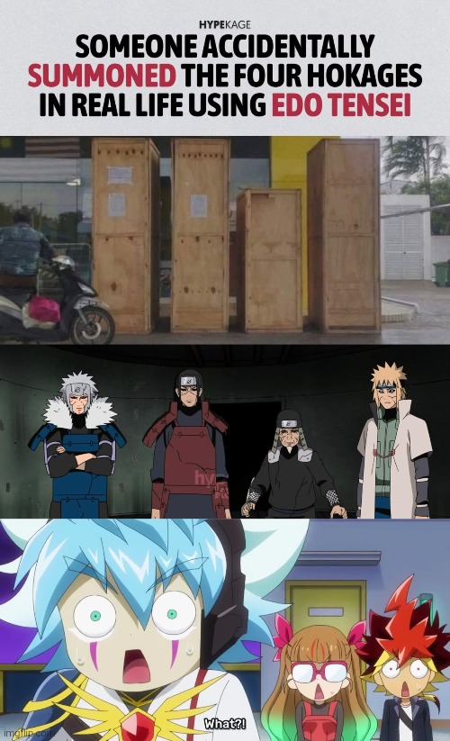 I got a bad feeling about this. | image tagged in naruto,real life | made w/ Imgflip meme maker