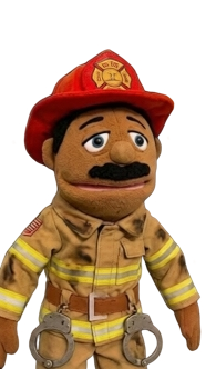 Fire Chief Peepee T. Guy Blank Meme Template