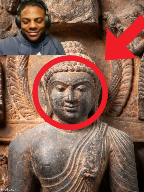 just a joke (please don't kill me buddhists) | image tagged in funny | made w/ Imgflip meme maker
