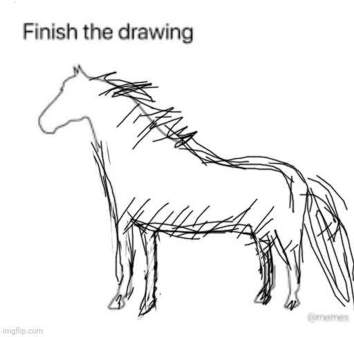 Finish the drawing | image tagged in finish the drawing | made w/ Imgflip meme maker