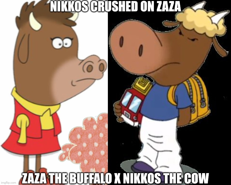 Zaza and nikkos Blank Meme Template