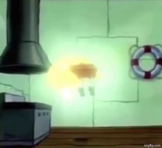 Spongebob Ascends | image tagged in spongebob ascends | made w/ Imgflip meme maker