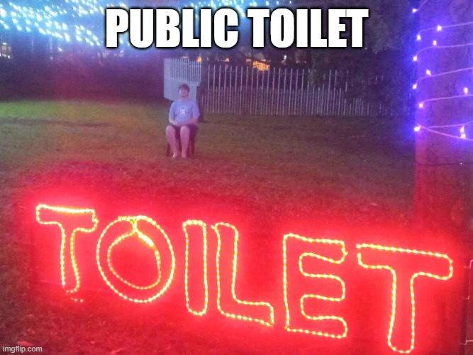 Toity | Public toilet | image tagged in unsee juice | made w/ Imgflip meme maker