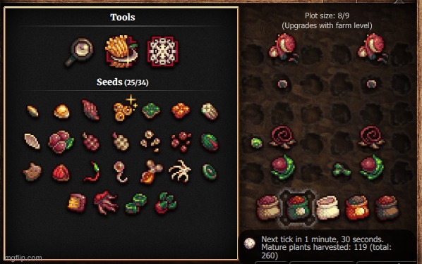 y'all fw my cookie clicker garden | made w/ Imgflip meme maker