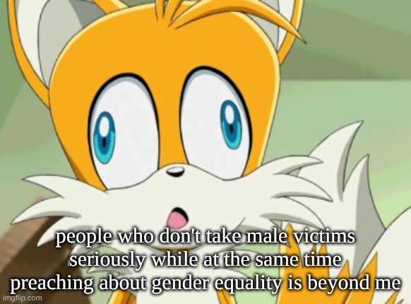 people who don't take male victims seriously while at the same time preaching about gender equality is beyond me | image tagged in screenshot 2026-05-22 12 43 07 pm png | made w/ Imgflip meme maker
