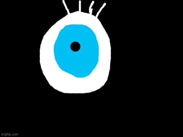 I drew SpongeBob’s eye. | image tagged in spongebob,drawing,eyes,eye | made w/ Imgflip meme maker