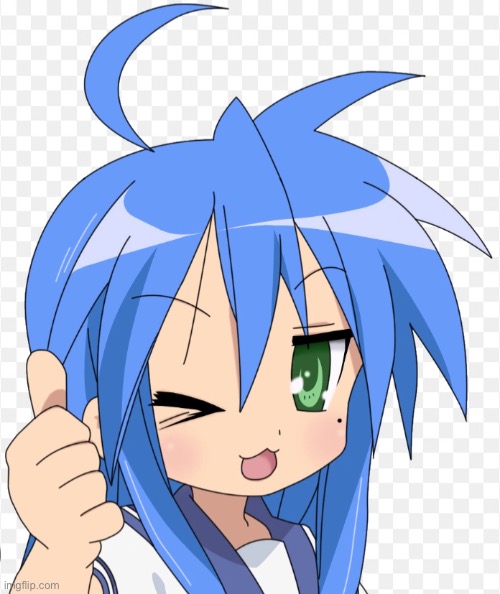 Konata | image tagged in konata | made w/ Imgflip meme maker