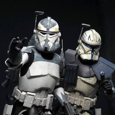 Commander wolffe and captain rex Blank Meme Template