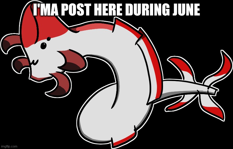 Image Title | I'ma post here during june | image tagged in happy reaper laviathan | made w/ Imgflip meme maker