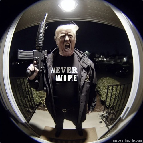 never goon | w i p e | image tagged in never goon | made w/ Imgflip meme maker