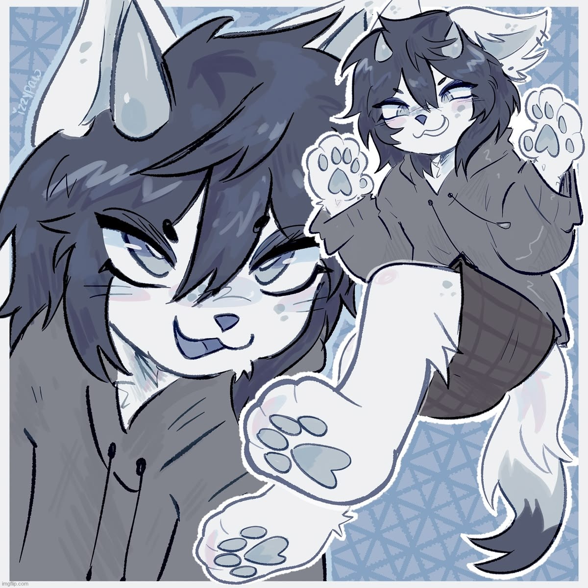 paws | image tagged in artist is izzypaw | made w/ Imgflip meme maker