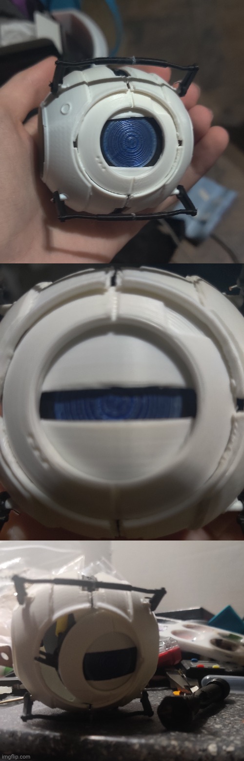 Articulated wheatley, link to the model in comments | made w/ Imgflip meme maker