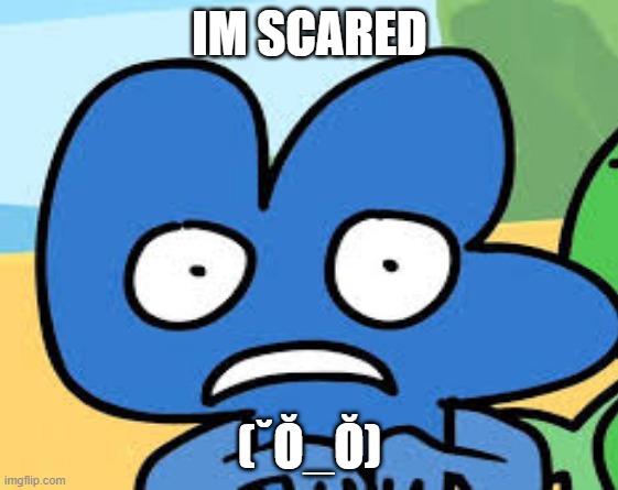 Im scared; (˘ŏ_ŏ) | made w/ Imgflip meme maker