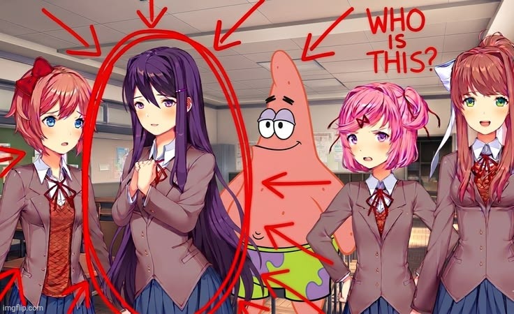 who is dat purple one | made w/ Imgflip meme maker