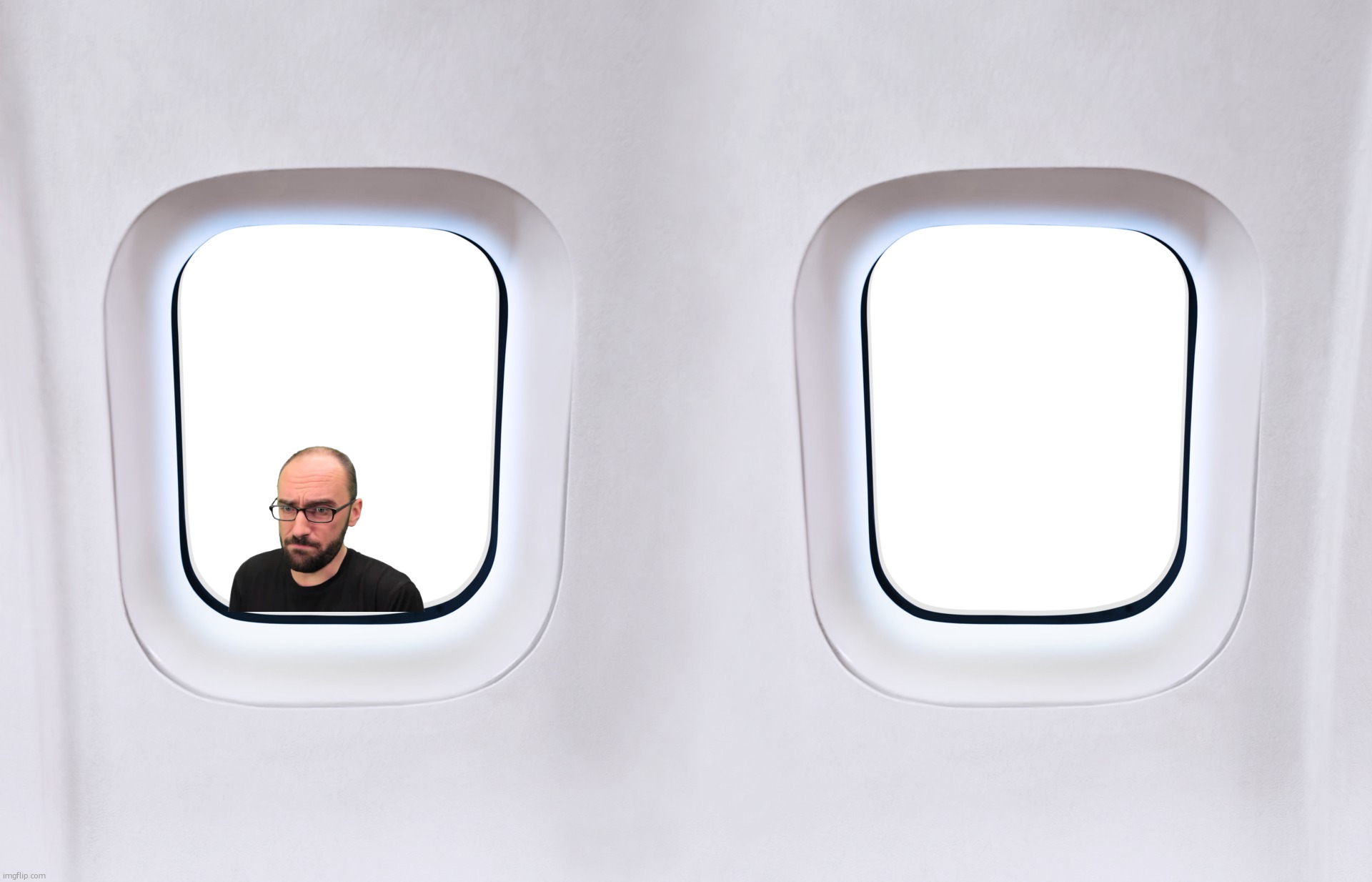 Plane window template | image tagged in plane window template | made w/ Imgflip meme maker