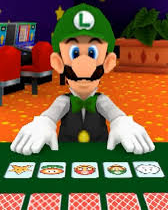 luigi poker Blank Meme Template
