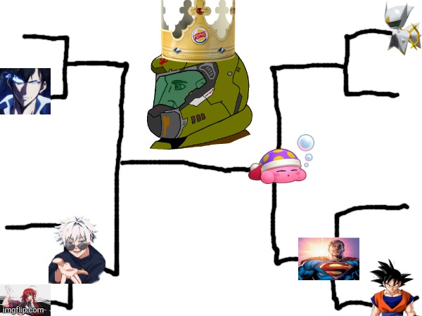 AND THE WINNER OF THE GREAT CHARACTER TOURNEY, DOOM SLAYER! | image tagged in tourney | made w/ Imgflip meme maker
