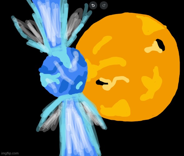 neutron star binary system | made w/ Imgflip meme maker