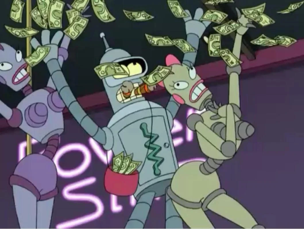 Bender completada Blank Meme Template
