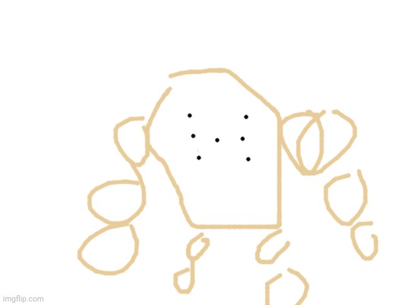 Have a really badly drawn Regirock | image tagged in blank white template | made w/ Imgflip meme maker