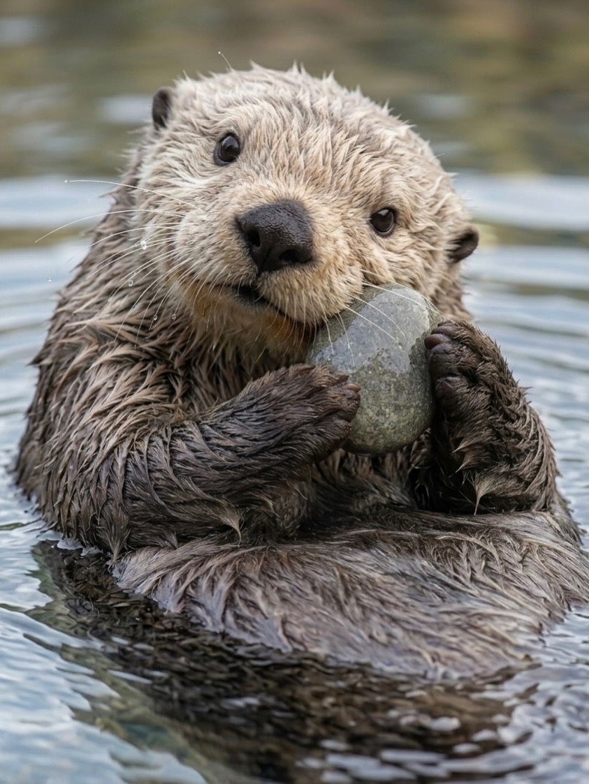 The last Wednesday in May is World Otter Day. I thought you otter know. Heehee. | image tagged in otter,photography | made w/ Imgflip meme maker