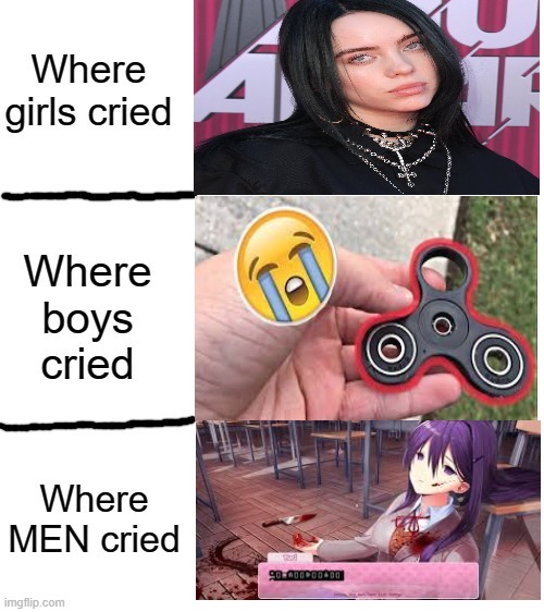 Repost | image tagged in where legends cried,ddlc | made w/ Imgflip meme maker