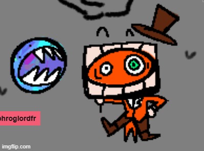 i know yall dont fw tadc, neither do i that much, but i wanted to try drawing caine | made w/ Imgflip meme maker