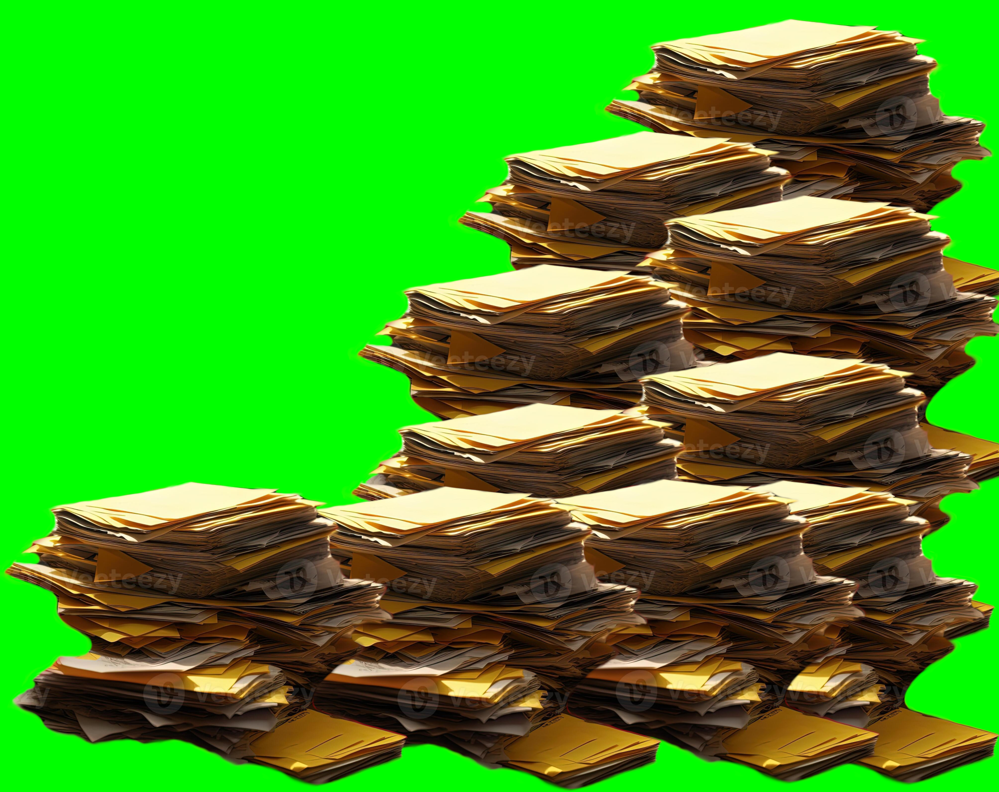 MOUNTAIN OF FILES Blank Meme Template
