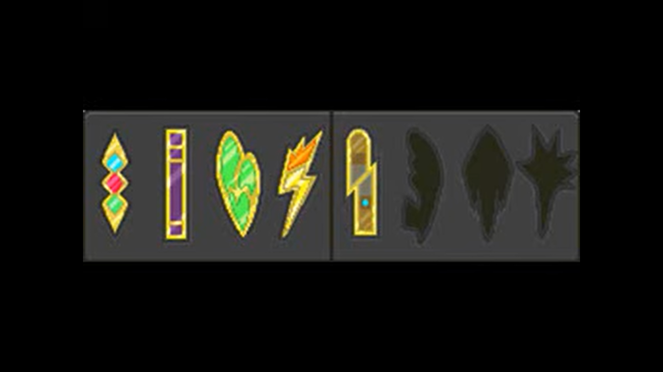 Pokemon badges Blank Meme Template