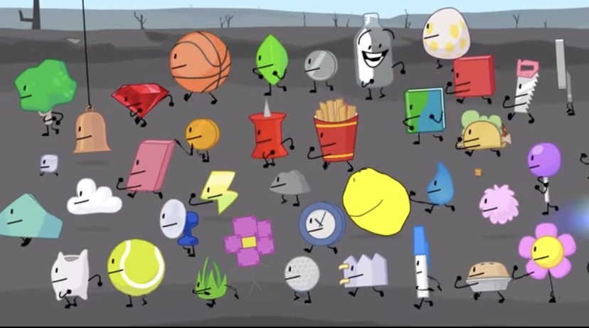 BFDI run Blank Meme Template
