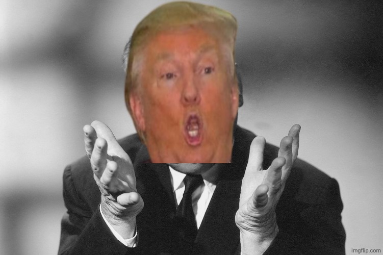 Trump Hitchcock | image tagged in alfred hitchcock | made w/ Imgflip meme maker