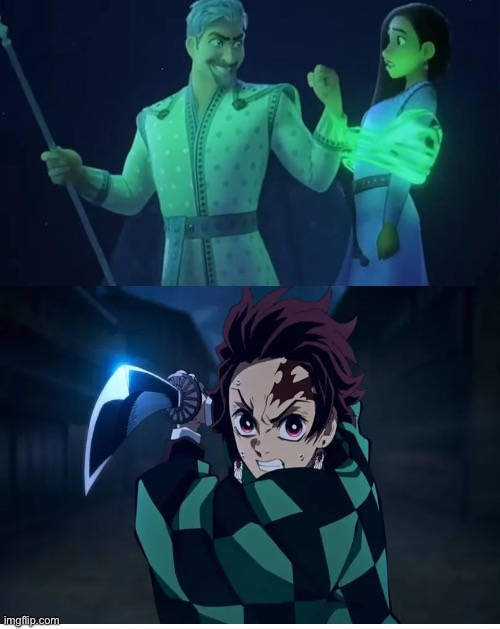 Tanjiro hates what ? Blank Meme Template