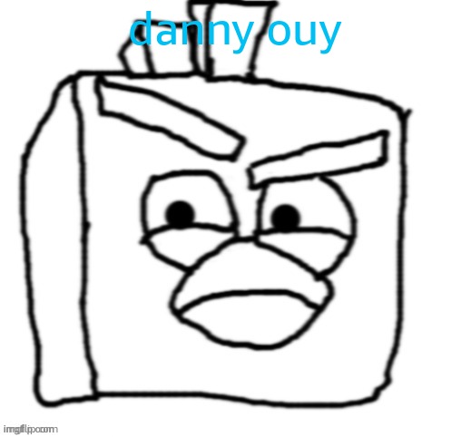 "the ac" ahh drawing | danny ouy | image tagged in ice bird but i drew it | made w/ Imgflip meme maker