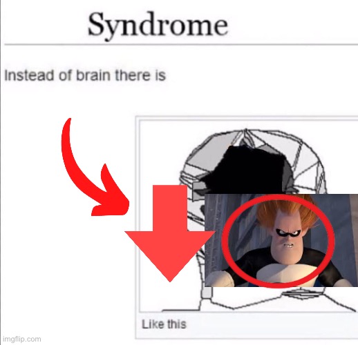 instead of brain there is x | image tagged in instead of brain there is x,remix | made w/ Imgflip meme maker