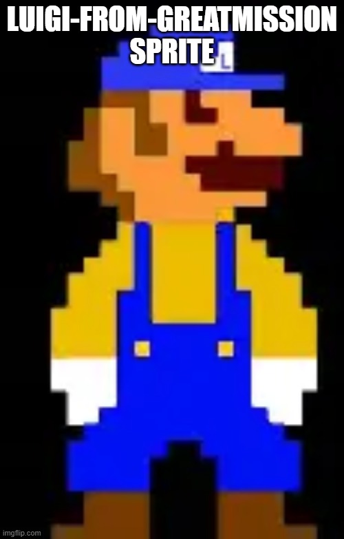 luigi-from-greatmission
sprite | made w/ Imgflip meme maker