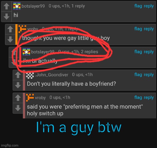 Screenshot_20260528-163751.png | I'm a guy btw | made w/ Imgflip meme maker