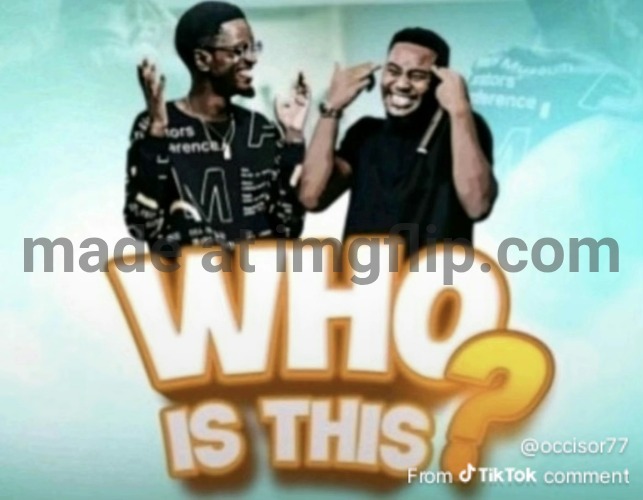 Who is this? | image tagged in who is this | made w/ Imgflip meme maker