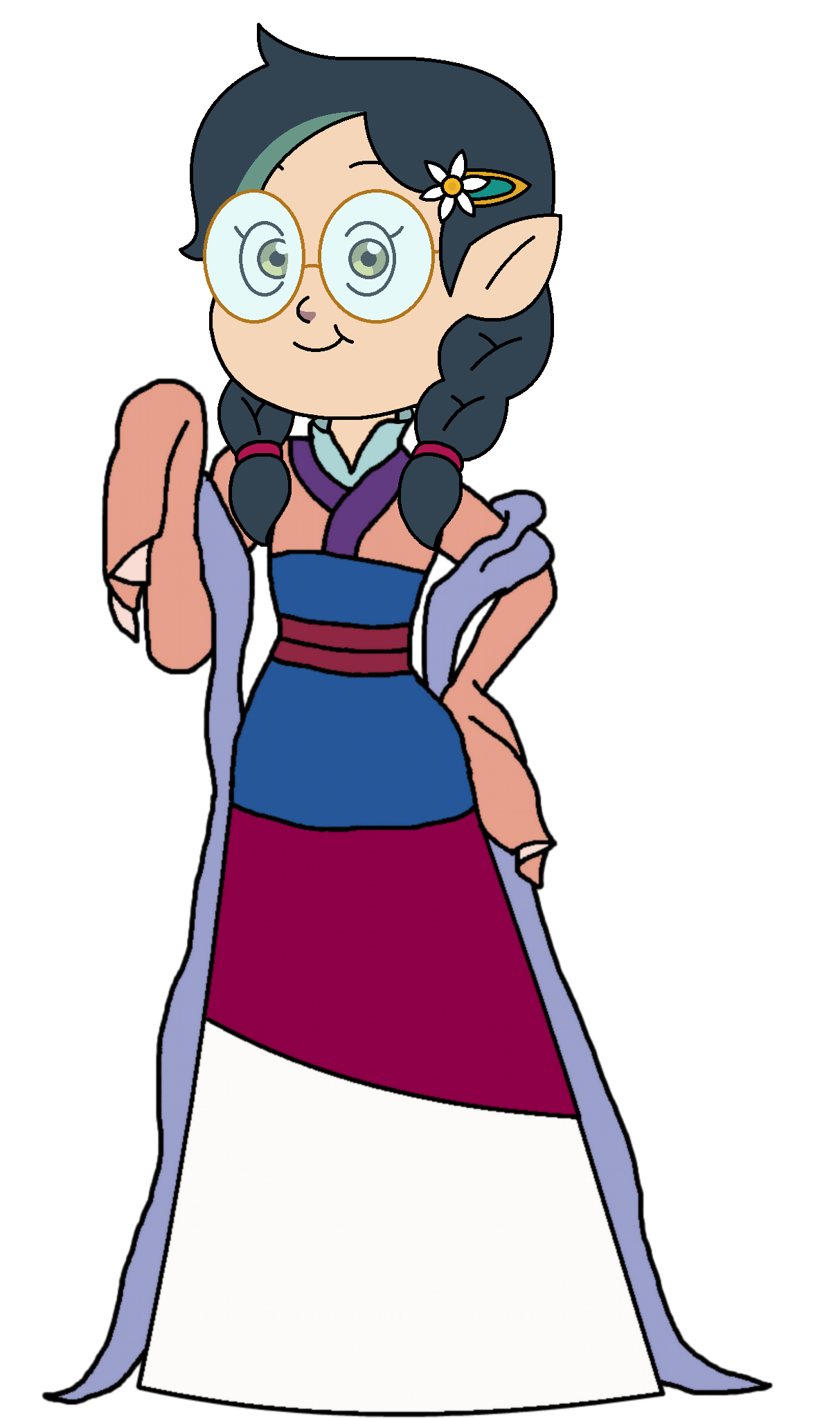 Willowlan (Fa Mulan and Willow Park) Blank Meme Template